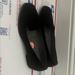 Adrienne Vittadini Black Women's Flats